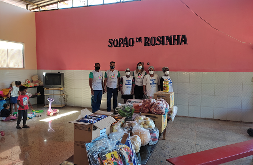 Parceria com o Projeto Sopão da Rosinha